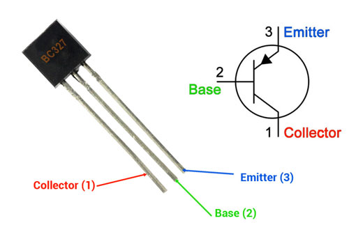 BC327 PNP Transistor: Pinout, CAD Model, Features, Working Principle ...